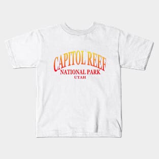 Capitol Reef National Park, Utah Kids T-Shirt